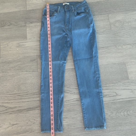 American Bazi Light Wash Skinny Jeans Size 7 - Picture 6 of 7